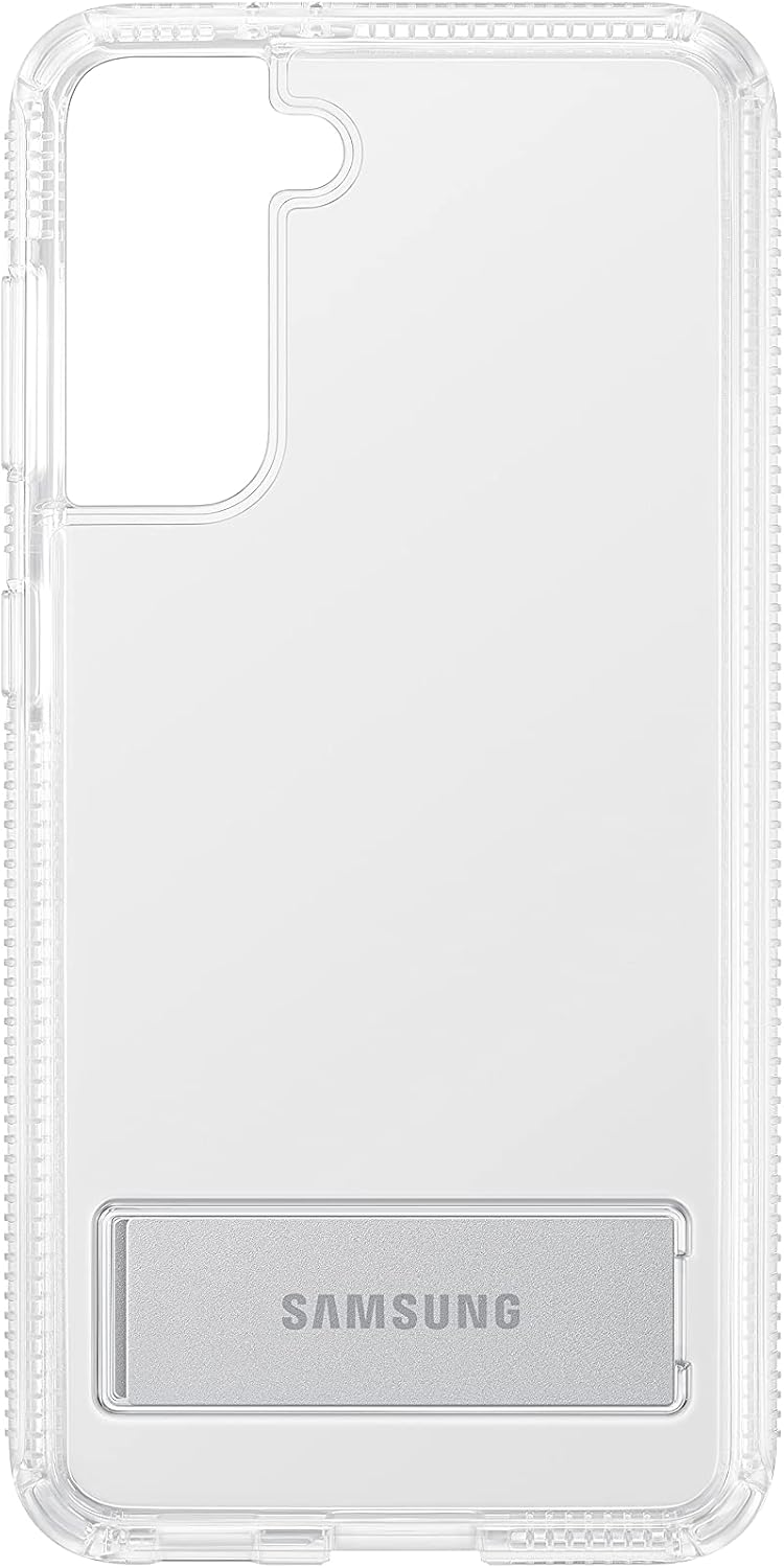 Samsung Galaxy S21 Rugged Clear Standing Cover – Protective Phone Case