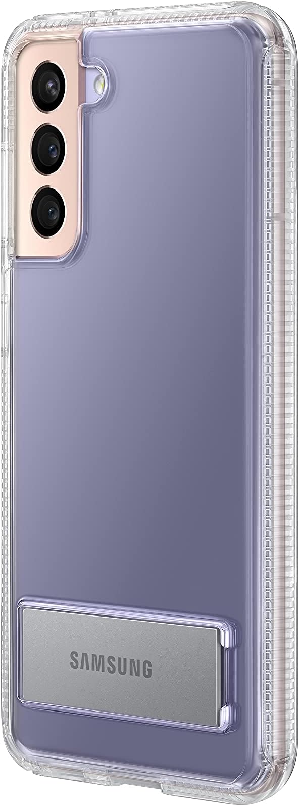 Samsung Galaxy S21 Rugged Clear Standing Cover – Protective Phone Case