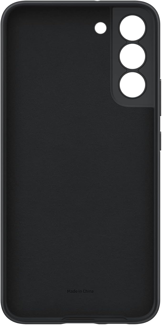 Samsung Galaxy S22+ Silicone Cover – Slim Protective Phone Case, Black (US Version)