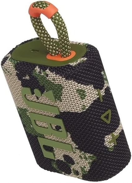 JBL Go 3 Portable Waterproof & Dustproof IP67 Outdoor Wireless Bluetooth Speaker Camo