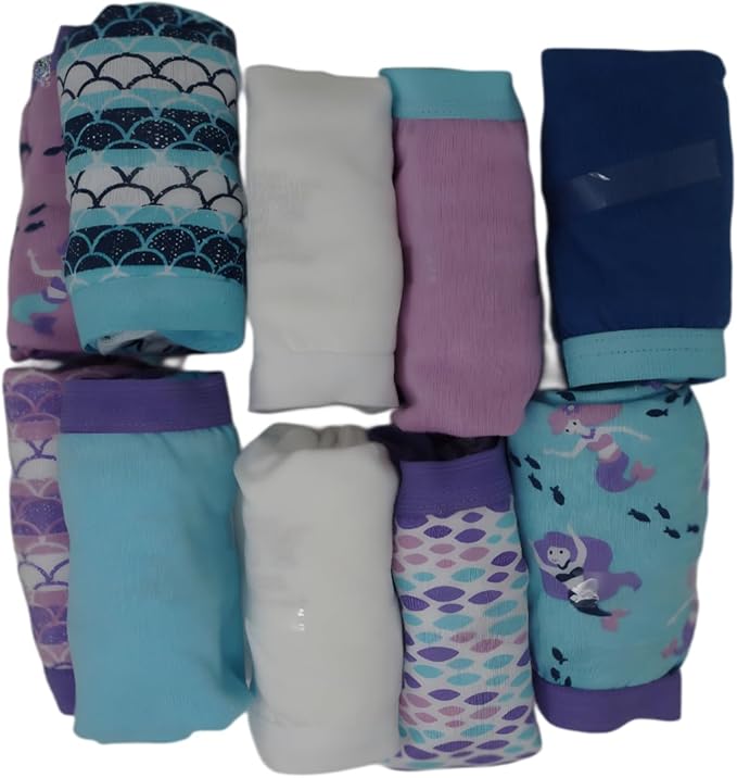 Fruit of the Loom Girls’ Briefs, 13-Pack, Size 12, Multicolor