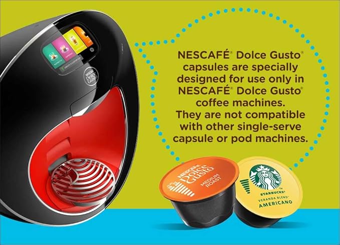 Nescafé Dolce Gusto Coffee Pods – Latte Macchiato, 16 Count (Pack of 3)