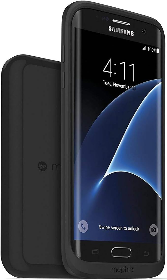 Mophie Charge Force Wireless Charging Pad – Qi Charger for iPhone & Qi-Enabled Devices, Black
