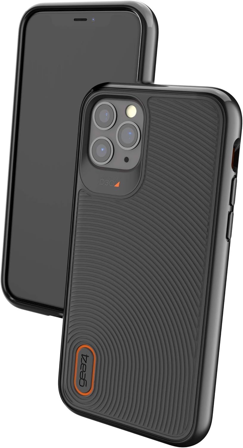 ZAGG Gear4 Battersea iPhone 11 Pro Case – Black Protective Phone Cover