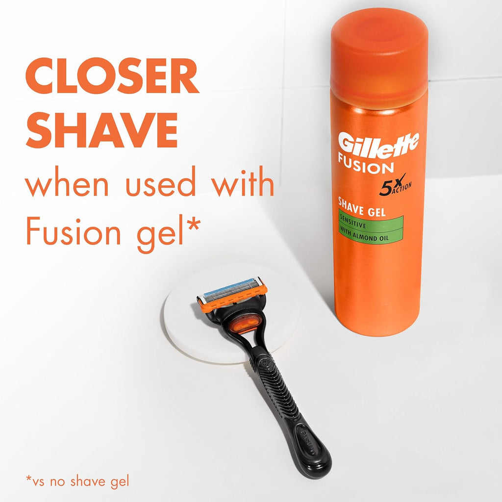 Gillette Fusion Manual Razor Blade Refills – 8 Cartridges