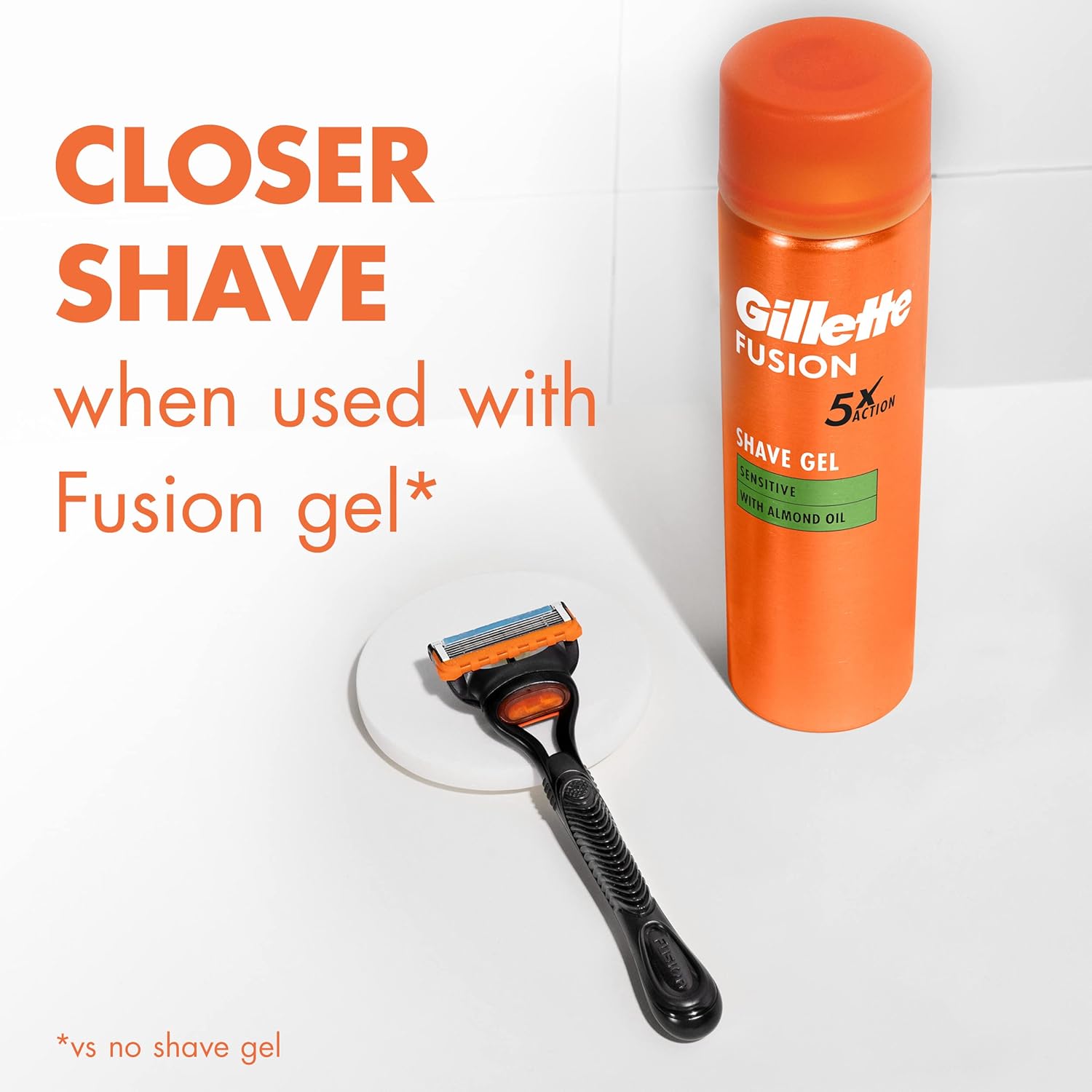 Gillette Fusion Manual Razor Blade Refills – 8 Cartridges