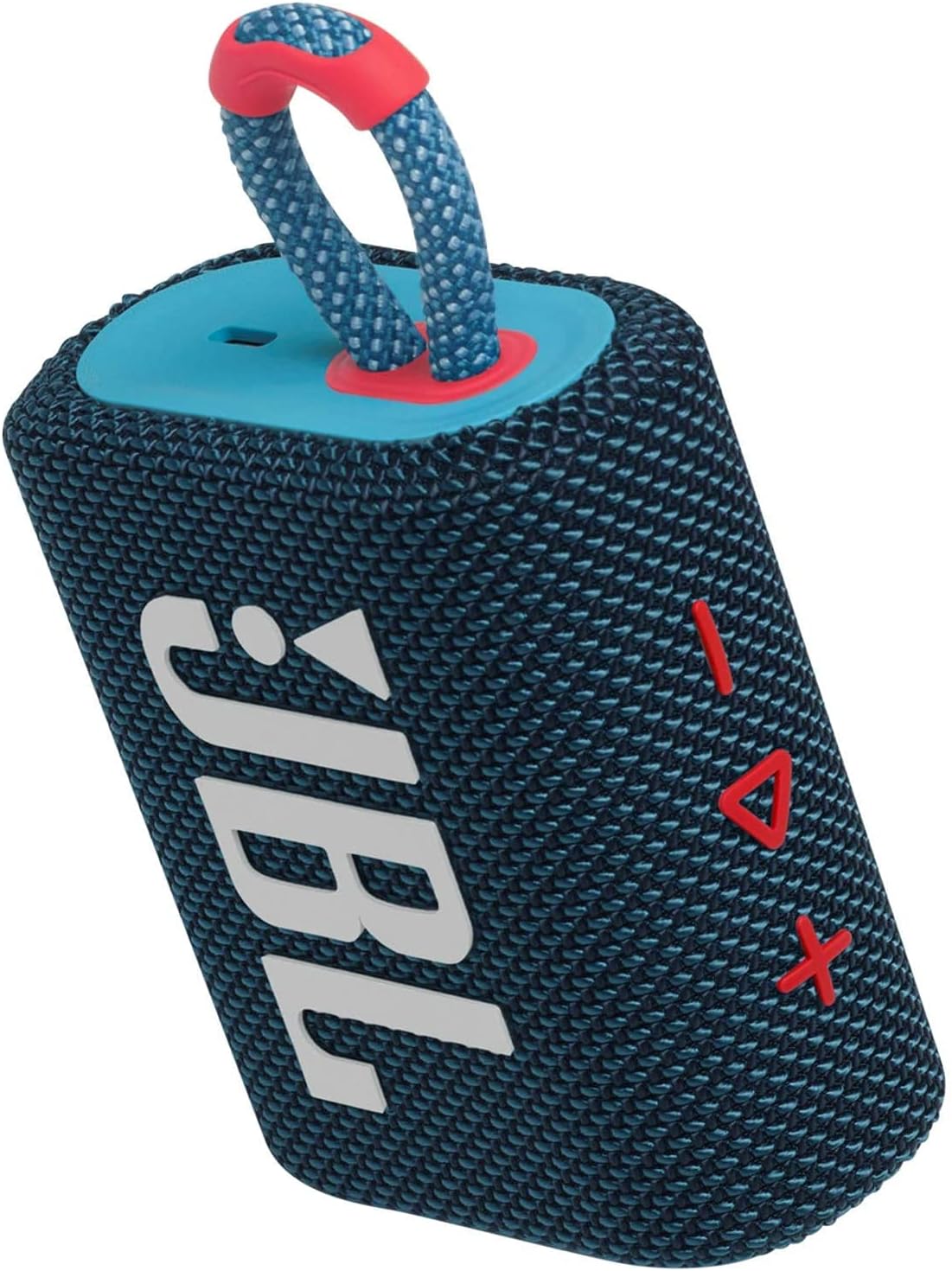 JBL Go 3 Portable Waterproof Wireless IP67 Dustproof Outdoor Bluetooth Speaker (Blue Pink)