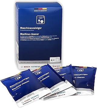 Bosch Dishwasher Cleaner (312477) – 4 Pack, 6.4 oz Total (4 × 1.6 oz)