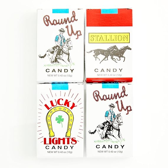 World’s King Size Candy Cigarettes – 24 Count Case (0.01 oz Each)