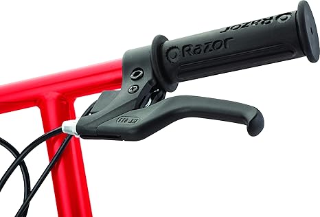 Razor E100 Kids Electric Scooter – 8" Front Tire, Hand Brake, Up to 10 mph & 40 min Ride Time