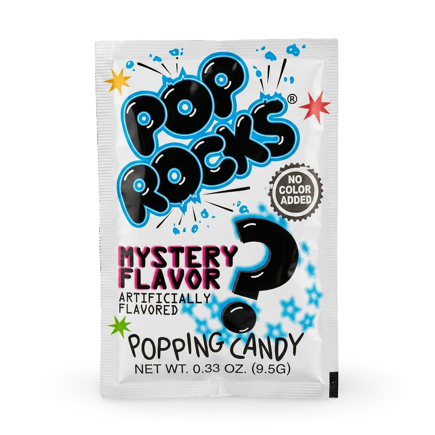 Pop Rocks Mystery Flavor Popping Candy, 0.33 oz Packets (18 Count Tray)