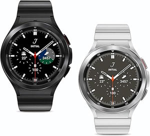 Samsung Galaxy Watch4 Classic Metal Link Band (Silver, Large)