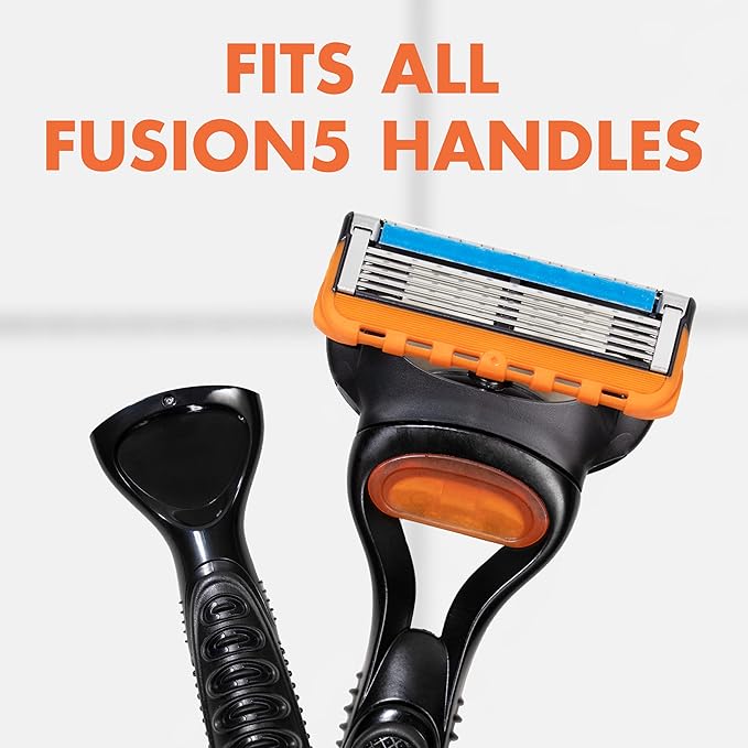 Gillette Fusion Manual Razor Blade Refills – 8 Cartridges