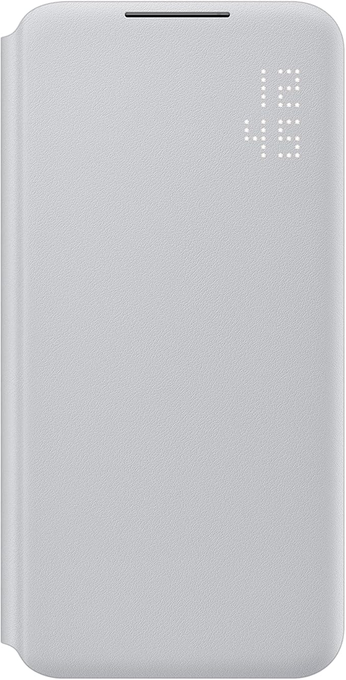 Samsung Galaxy S22+ LED View Cover – Protective Phone Case, Light Gray