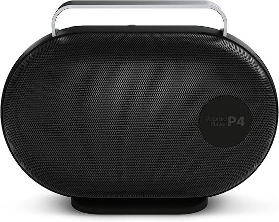 Polaroid P4 Music Player (Black)  Large-Room Bluetooth Speaker
