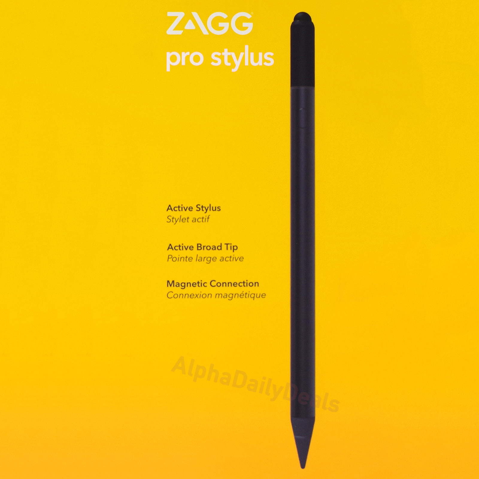 ZAGG Pro Stylus Active Capacitive Tips for iPad Pro Air Mini Tablet Magnetic